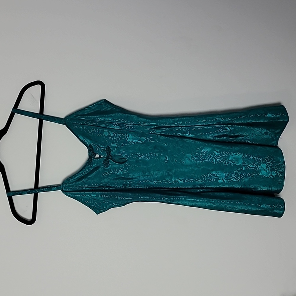 Angelique nightgown slip dress Green Vintage